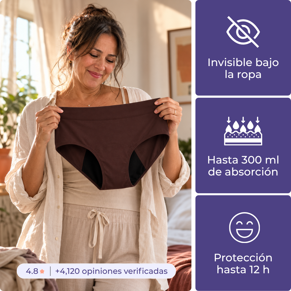 Bragas ultraabsorbente y lavable KonfioTech™