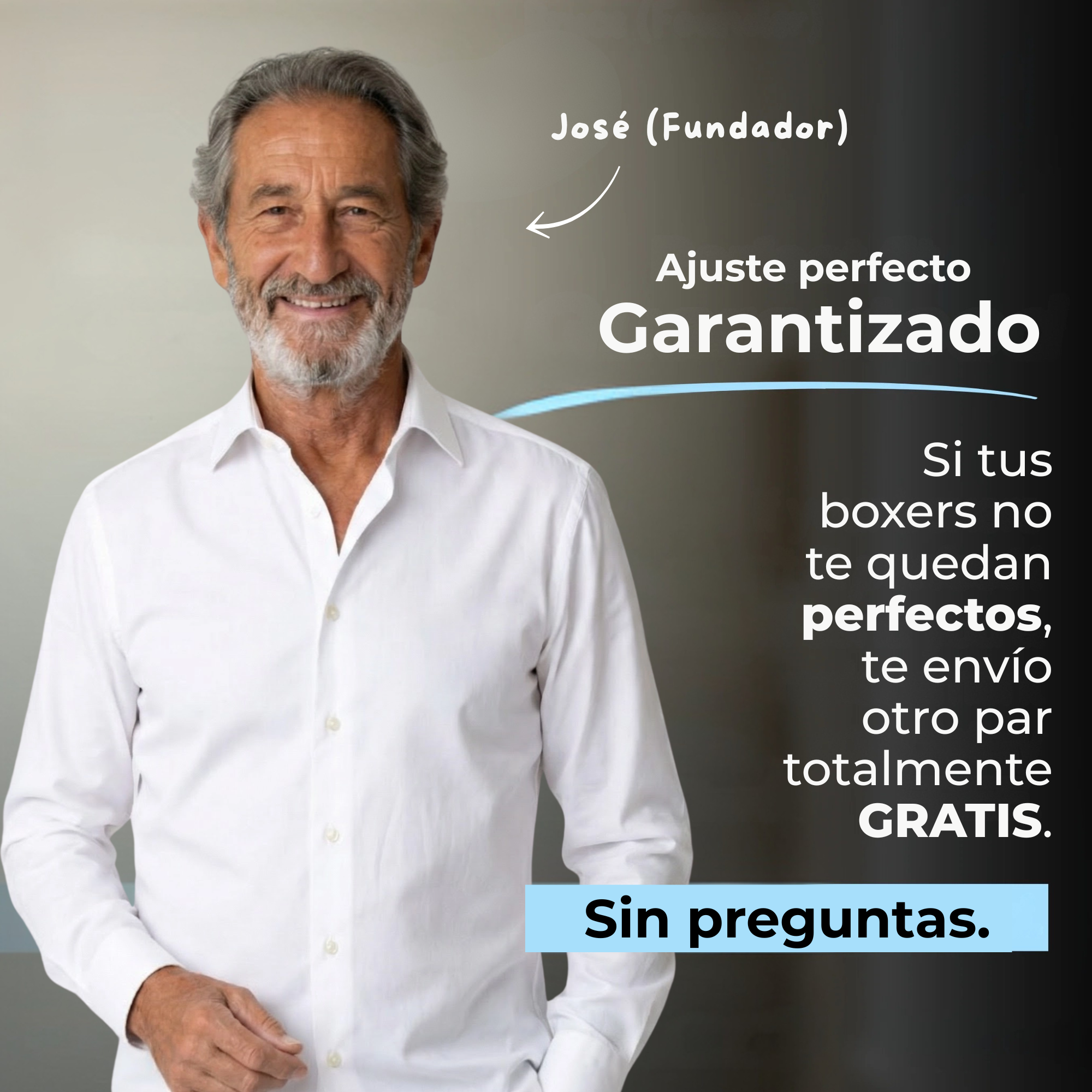 Boxers Ultraabsorbentes de José – KonfioTech™ Edition (prostate)